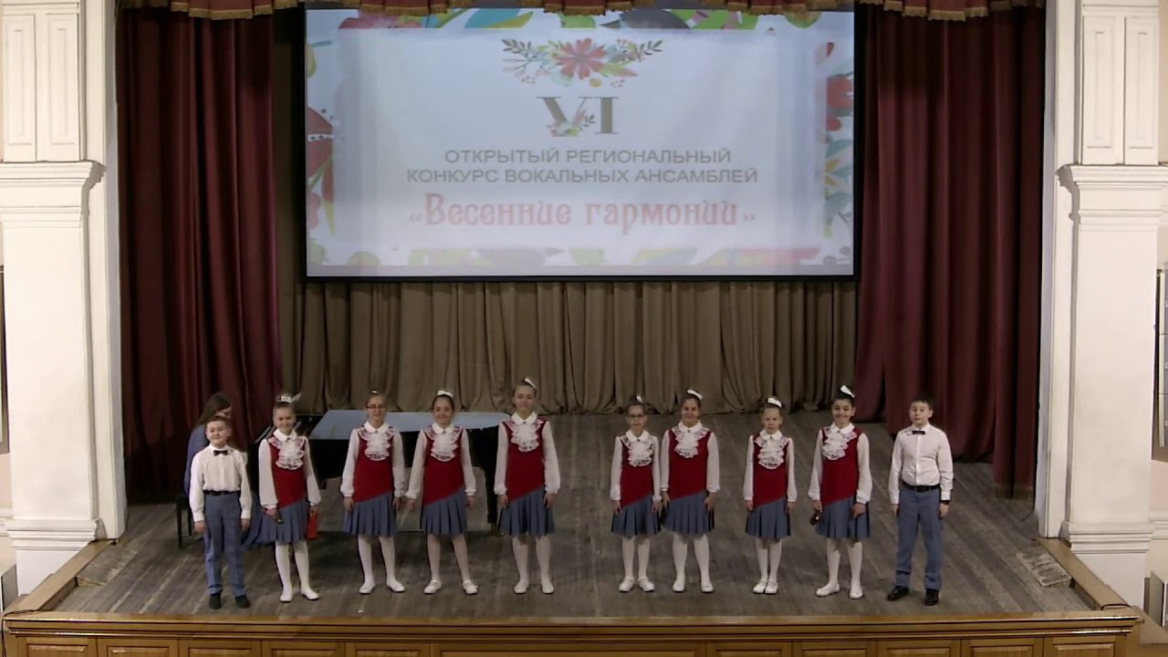 Тучи закрыли небо. Д. Горцанис. Выйду ль я на реченьку. Рус. нар. песня ...