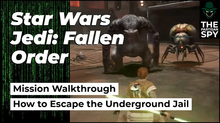 How to Escape the Underground Jail Walkthrough | Star Wars Jedi: Fallen Order | Jedi Grandmaster