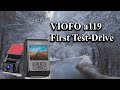 Viofo A119 - First Drive Through the Snow