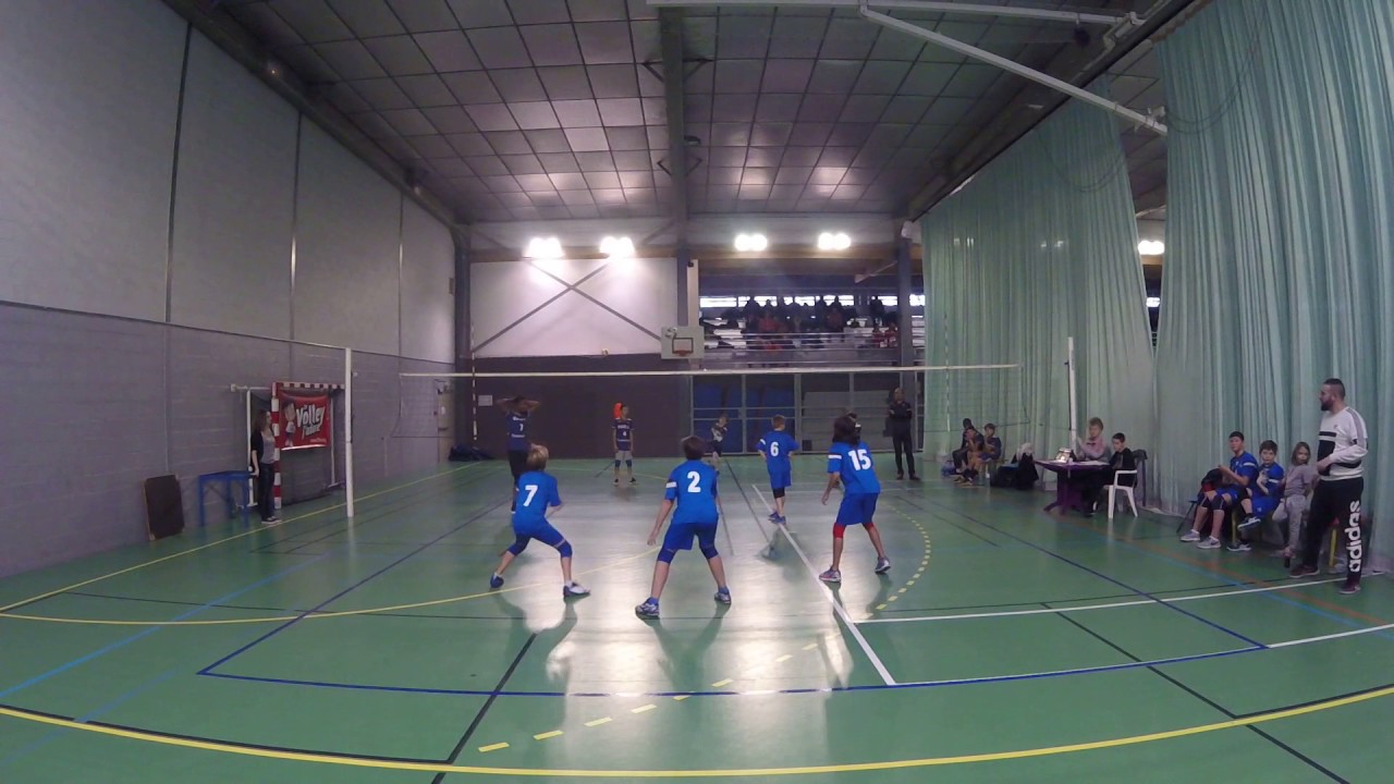 Volley Coupe De France M13 Puc Chavilles 3eme Tour Youtube