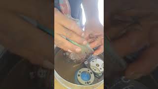 Boiler oil pump service part-1
