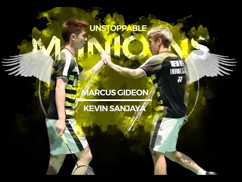 Best Doubles Badminton Pair on Earth | Best of Kevin Sanjaya &amp; Marcus Gideon 2018 | Rallies &amp; Skills