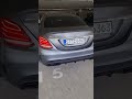 Mercedes-Benz C63 Cold start