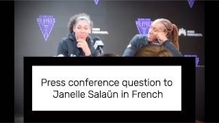 6/2/26 Valkyries 95, Fire 77| Janelle Salaün Speaks French at Postgame Press Conference 🇫🇷