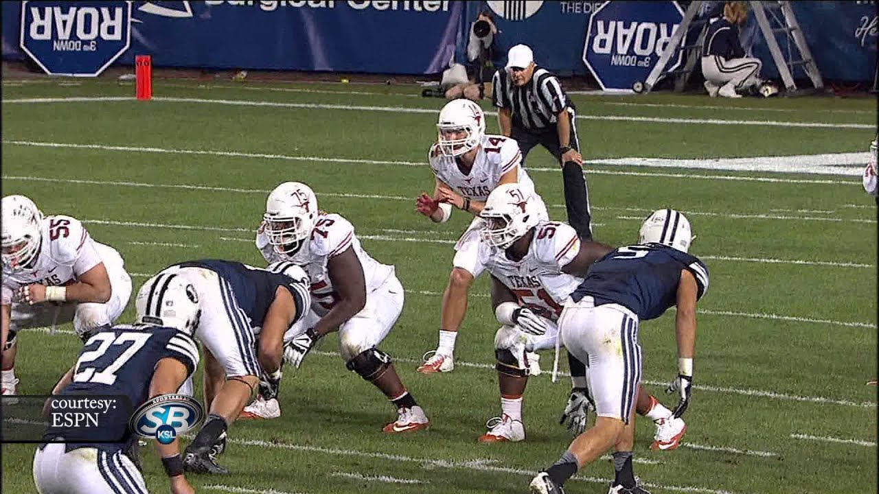 BYU linebacker Kyle Van Noy destroys Texas offense in 40-21 victory