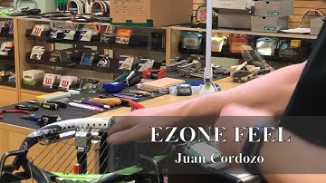 Time Lapse: How to String a Yonex Ezone Feel Tennis Racquet (Juan Cardozo)