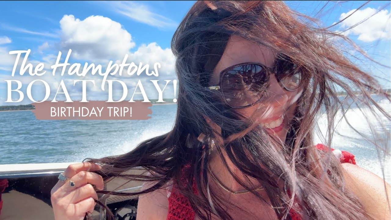 Boat Day!! | The Hamptons Day 3 | Katie LeBlanc