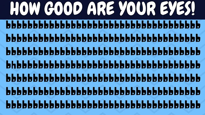 Only 2% With A Unique Vision Will Pass This Test| How Good Are Your Eyes Find | Photo Puzzles