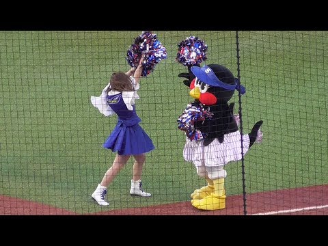 20190525 つばみちゃん今日は#7MOMOKAさんに絡む！「We Are The Swallows」(東京ヤクルトオフィシャルダンスチームPassion)