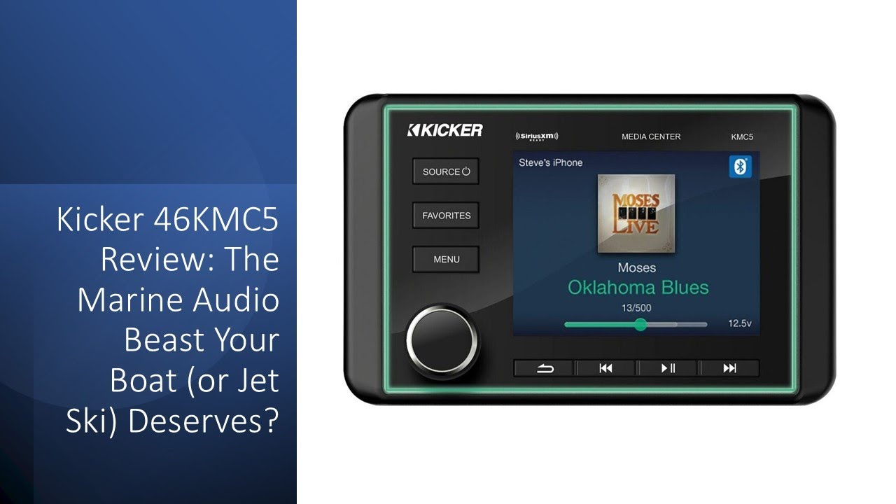 Kicker 46KMC5 Review: The Marine Audio Beast Your Boat (or Jet Ski) Deserves?