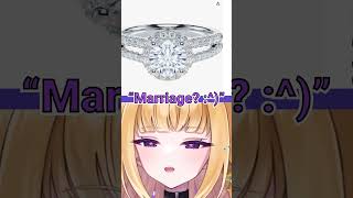 Myu gets a MARRIAGE proposal on Throne?!  #iriamus #vtuber