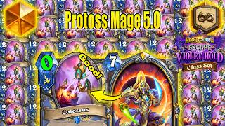 هل لا تزال تشكيلة Protoss Mage 5.0 قوية جداً في عام 2026 في طور Escape from Violet Hold | Hearths... screenshot 5