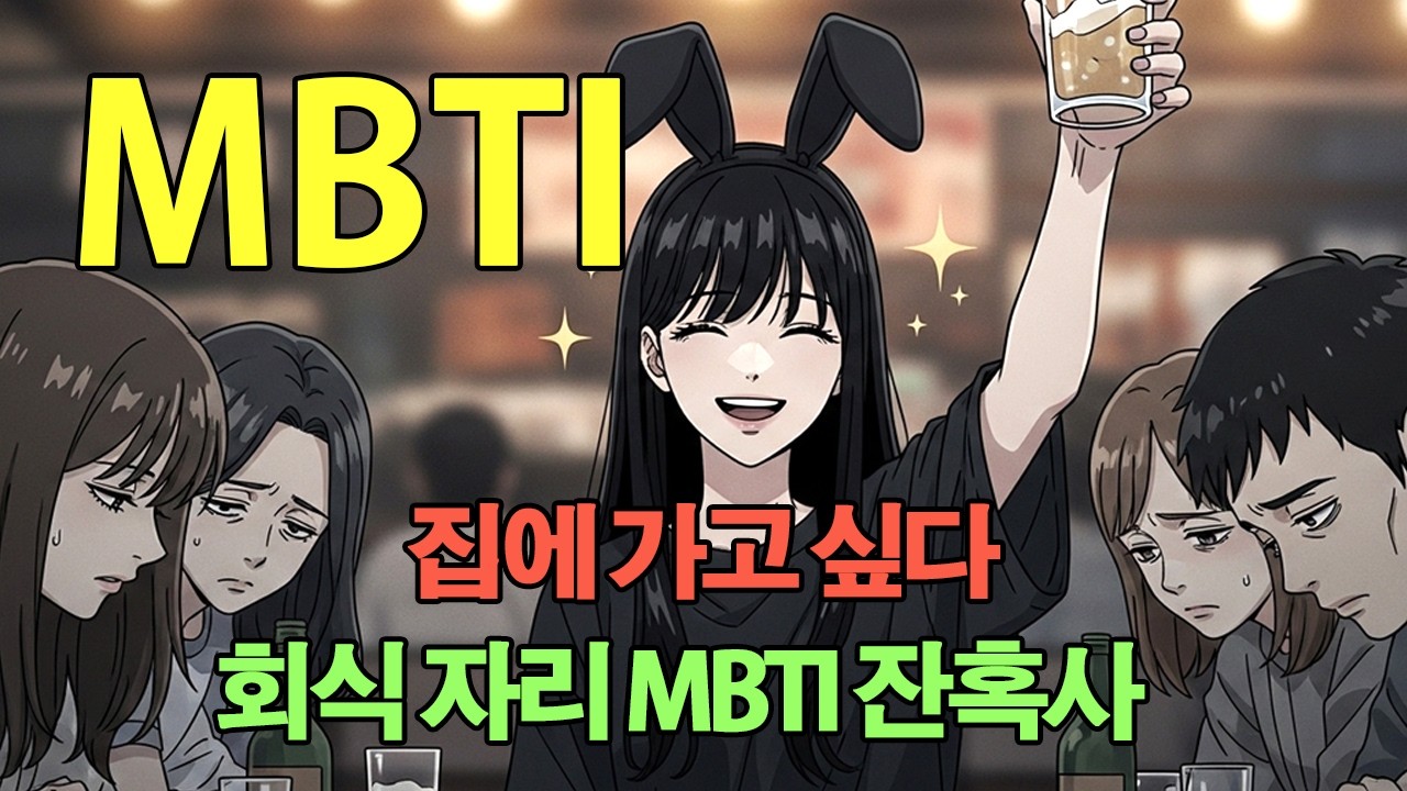 회식이 불편하면 사회성이 없는 걸까요? MBTI가 말하는 회식의 진실