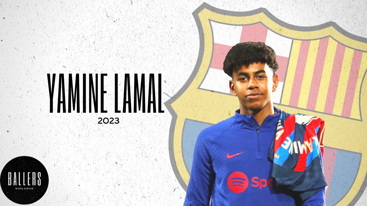 A STAR IS BORN!! Yamine Lamal skills, goals and dribbles 2023 YouTube