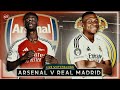 ARSENAL V REAL MADRID | CHAMPIONS LEAGUE WATCHALONG 1ST LEG | THE TALKING STOPS!! 🙏🏾 🫣 🏆
