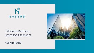 NABERS Office to Perform info session for assessors - 18 April 2023