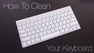 In this quick video i show you how to clean your apple keyboard! all
will need is some isopropyl alcohol and cotton balls or pads. follow
me! http...