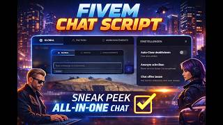 Chat System | ESX FIVEM | Global - Faction - Announces - Creator | OUT NOW | FREE