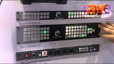 InfoComm 2012: Sierra Video Explains the Aspen Router
