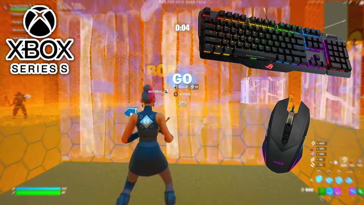 Xbox Series S Keyboard And Mouse Fortnite Box Fights Gameplay! 🤩 (4K
