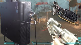 PNY Quadro P1000 - Fallout 4 | 1080p Ultra+ Settings | +Fraps