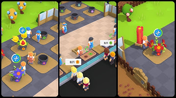 Flower factory tycoon Gameplay Android Mobile