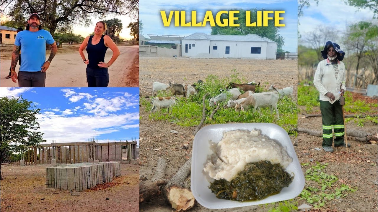 Village Vlog // познакомьтесь с американцами, живущими в Африке. Опыт #намибийского ютубера @line...