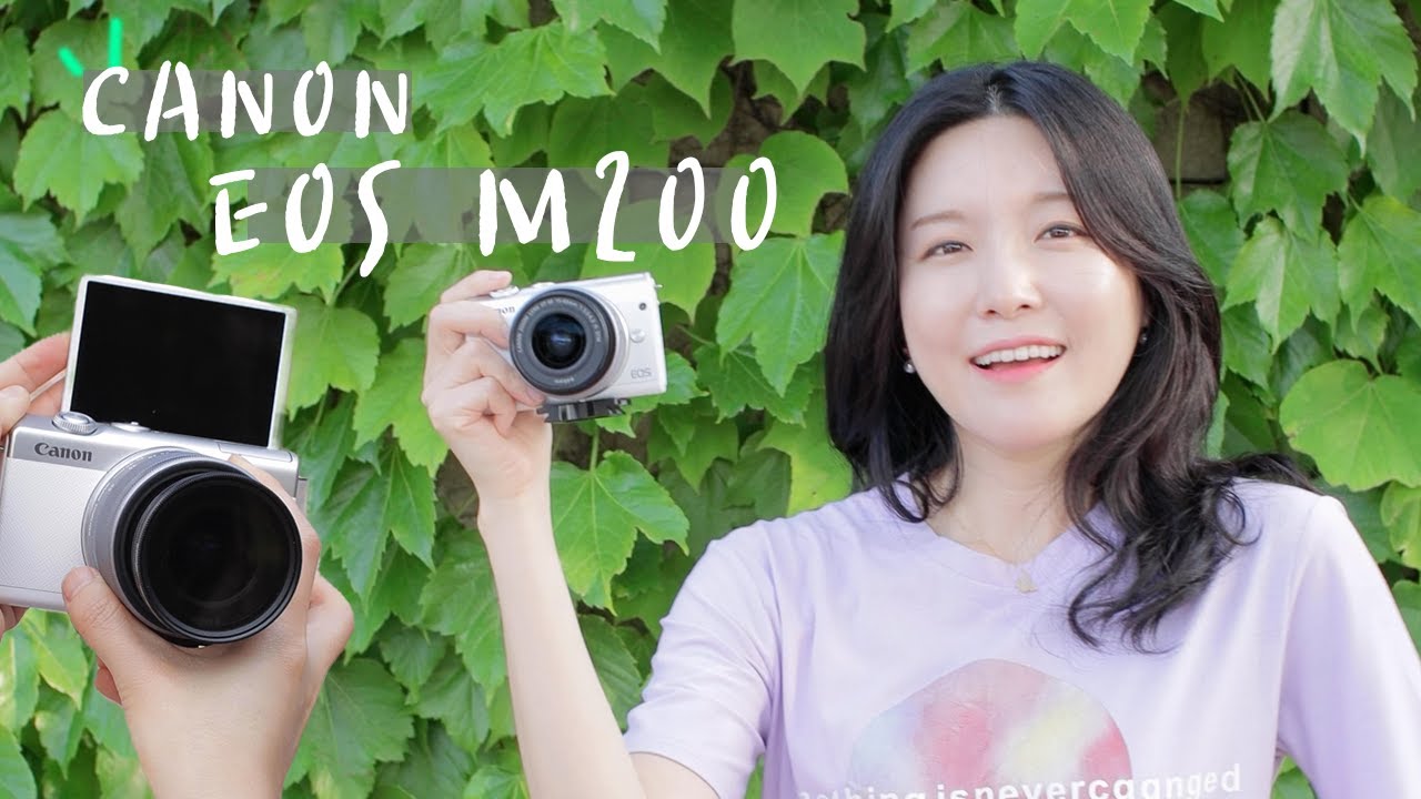 입문용 카메라 캐논 EOS M200에 들어간 기능 I SNS 맛집