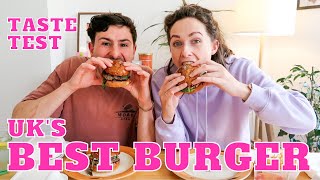 I Tried The UK's Best Burger Ever! | Taste Test | Trying Britain's Best Burger | Brighton Burgers