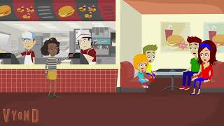 Caillou Misbehaves At Breakfastgrounded