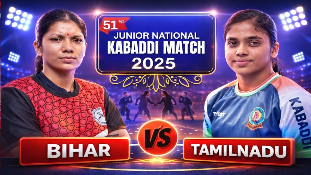 Tamil Nadu vs Bihar | Junior National Kabaddi Championship 2025 | Full Match Highlights