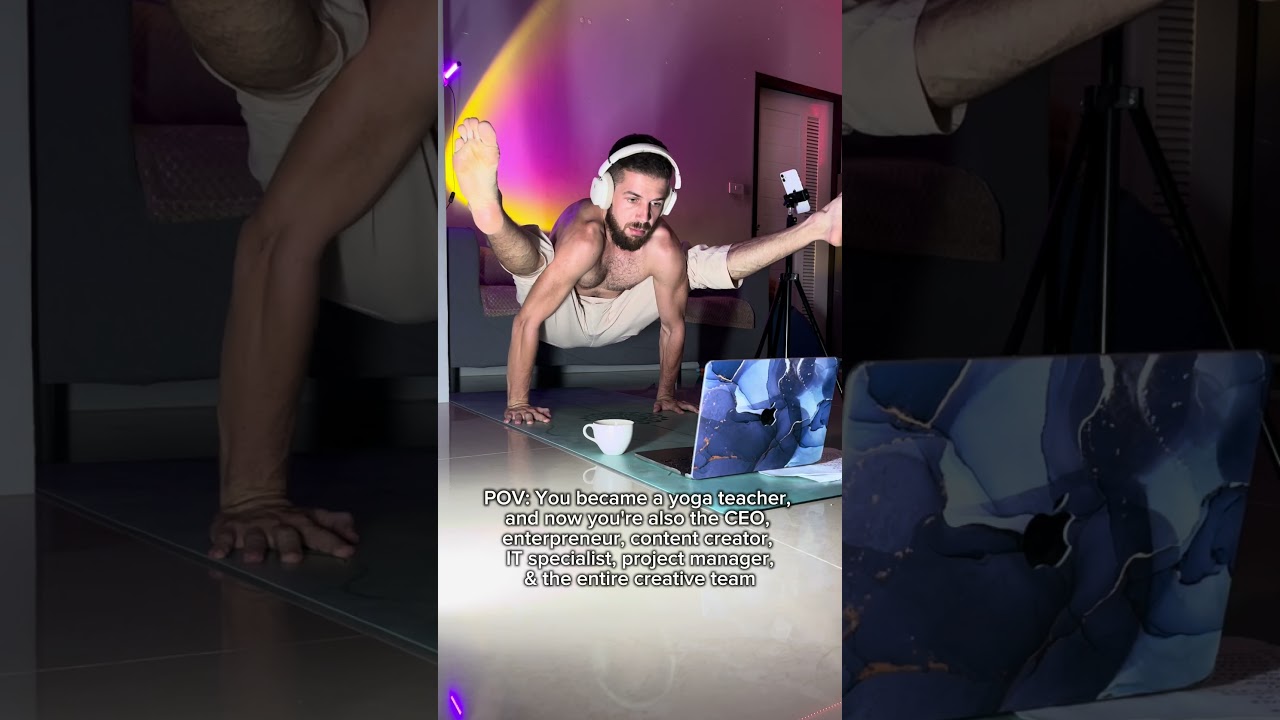 A Day in the Life of Modern Yogi 🧘🏻‍♂️