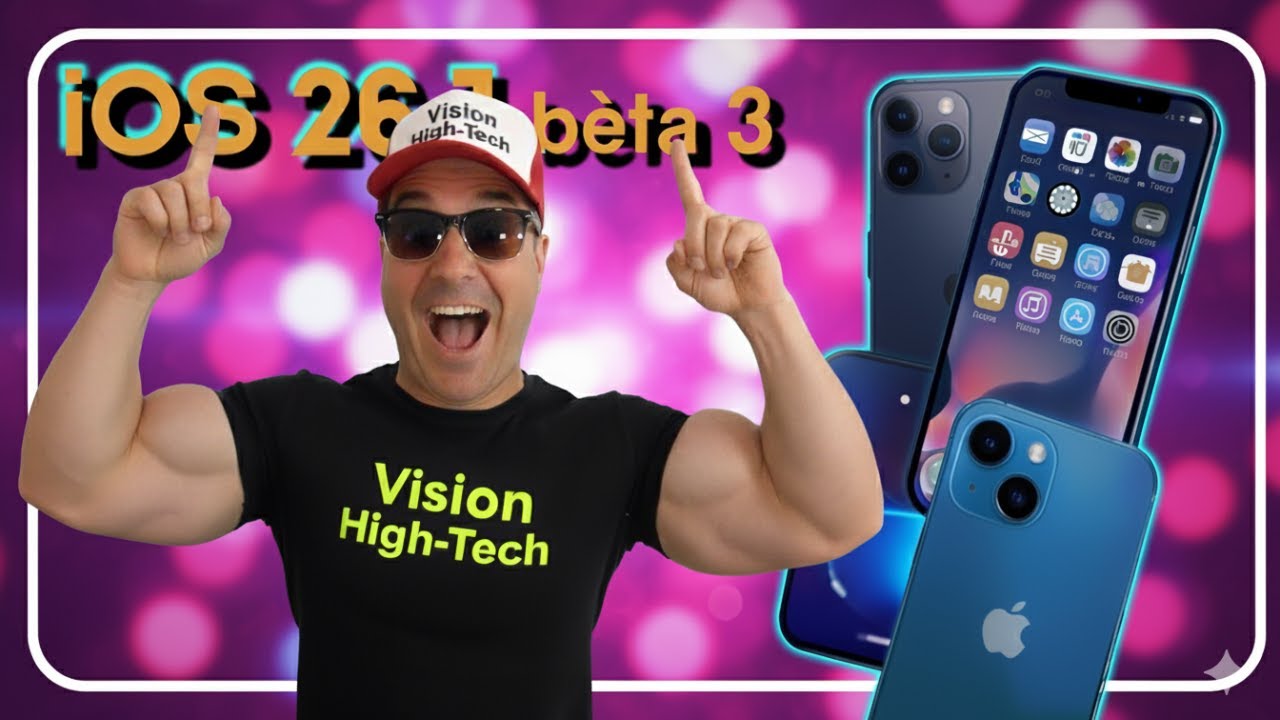 iOS 26.1 Beta 3 😱 Nouveautés Apple ouvre tout ! IA tiers, capture d ...