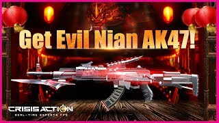 Crisis Action : Evil Nian AK47 + Ranked Match *GAMEPLAY !!!