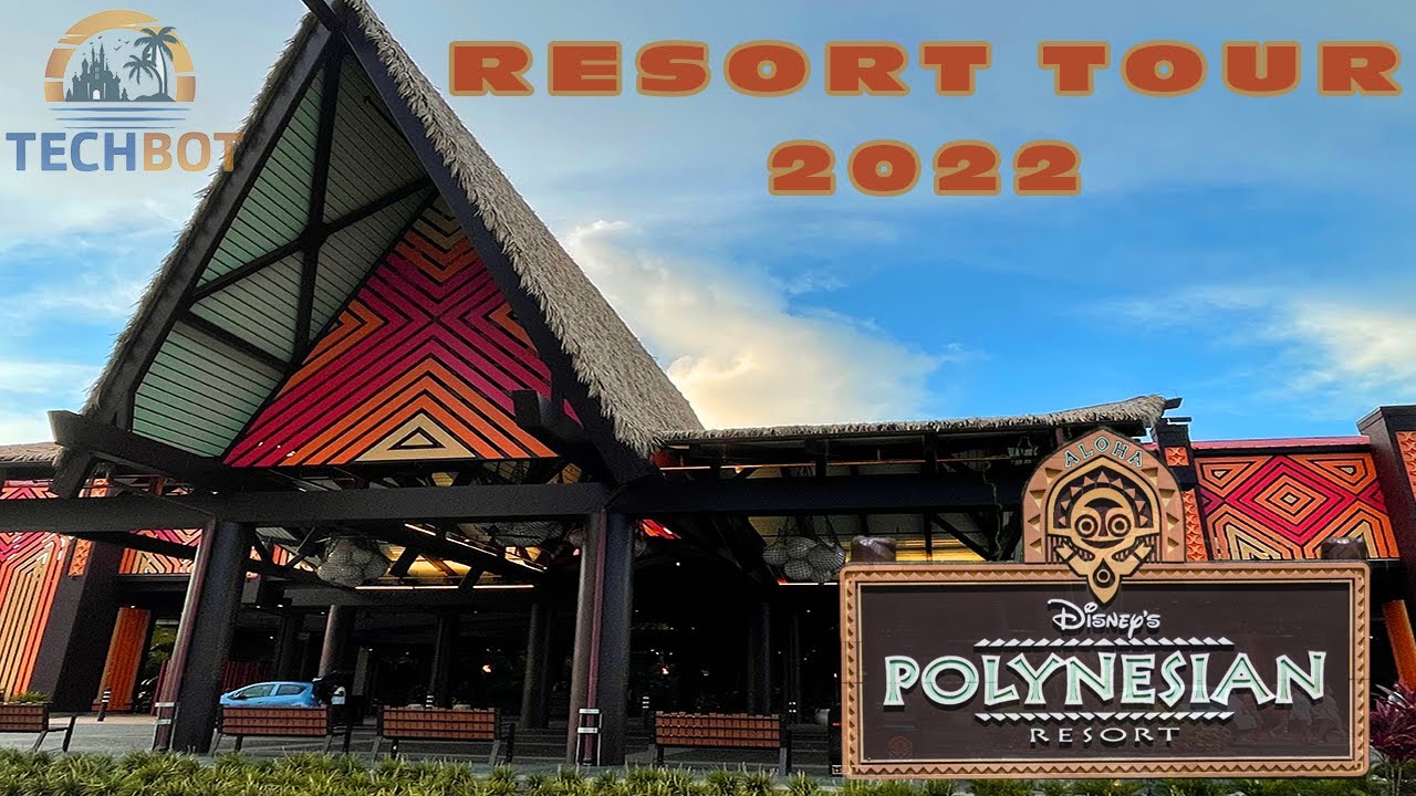 Disney’s Polynesian Village Resort 2022 Tour | Walking Tour Of The Grounds, Pools, & Construction