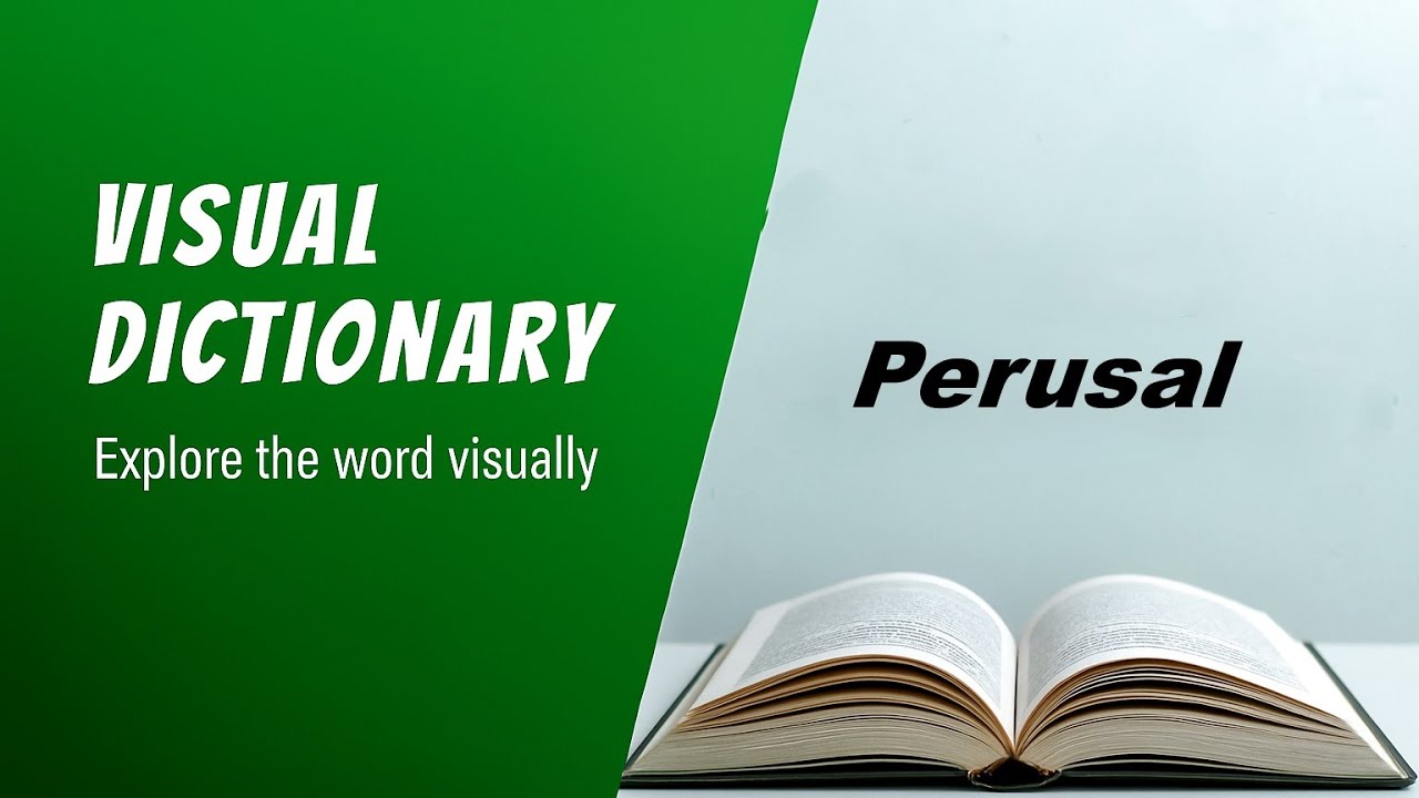 Perusal Meaning | Perusal Definition | Perusal Pronunciation | Visual ...
