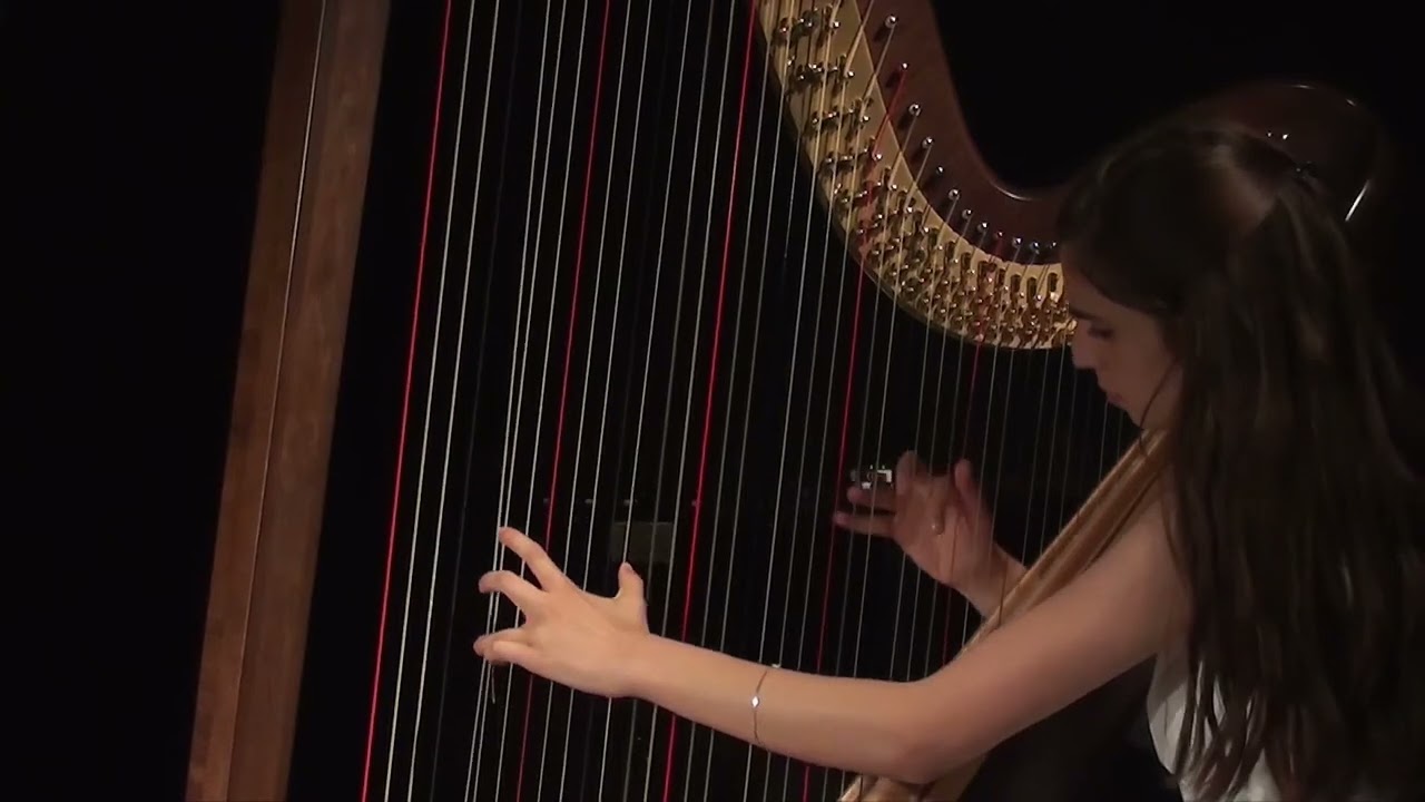 OMG: Harp Player Los Angeles "F. Godefroid Etude de Concert" (Tal)