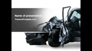 Accident PowerPoint Template by PoweredTemplate.com