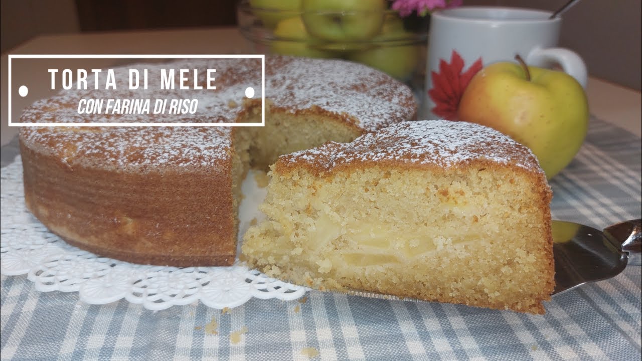 TORTA DI MELE LEGGERISSIMA con la farina di riso