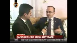 Ak Parti Çanakkale Milletvekili Adayı Av. Bülent Turana Coşkulu Karşılama