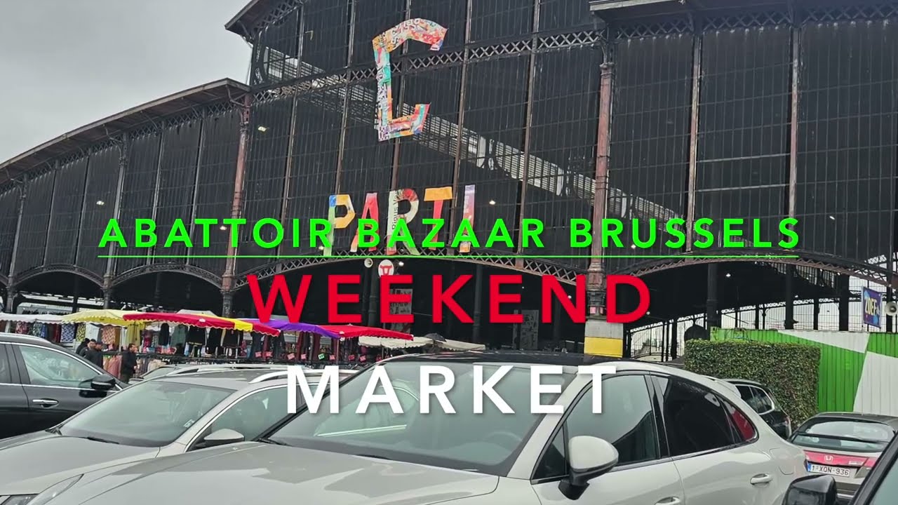 The Biggest Public Market/Abattoir Of Anderlecht/Brussels,