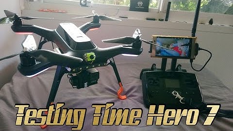 3DR Solo First Test With Aftermarket Gimbal And GoPro Hero 7 Black