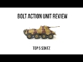 Top 5 SdKfz Vehicles for Bolt Action