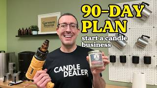 The 90-Day Plan I'd Follow to Start a Candle Business Today