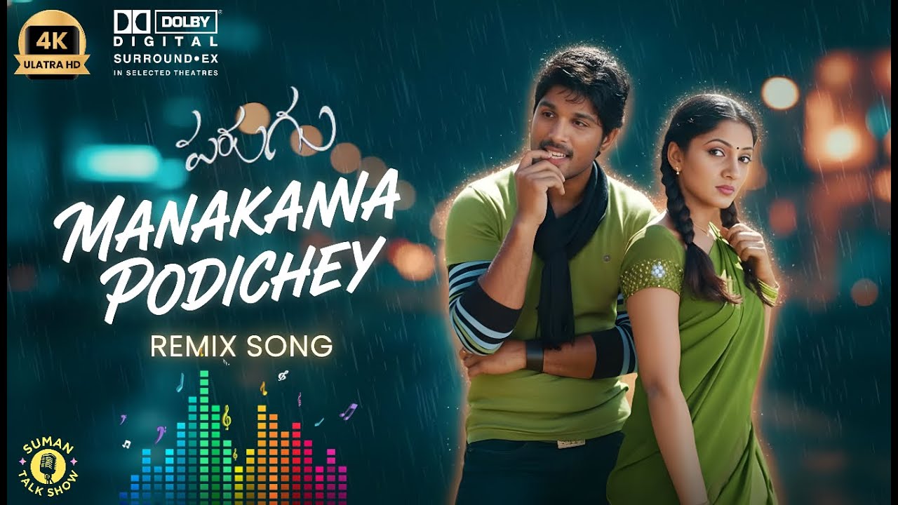 Manakannapodichey Remix Song | Parugu Video Songs | Allu Arjun, Sheela | Mani Sharma@SumanTalkShow