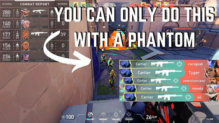 YOU CAN ONLY DO THIS with a PHANTOM... INSANE OMEN ACE ! | VALORANT Clips