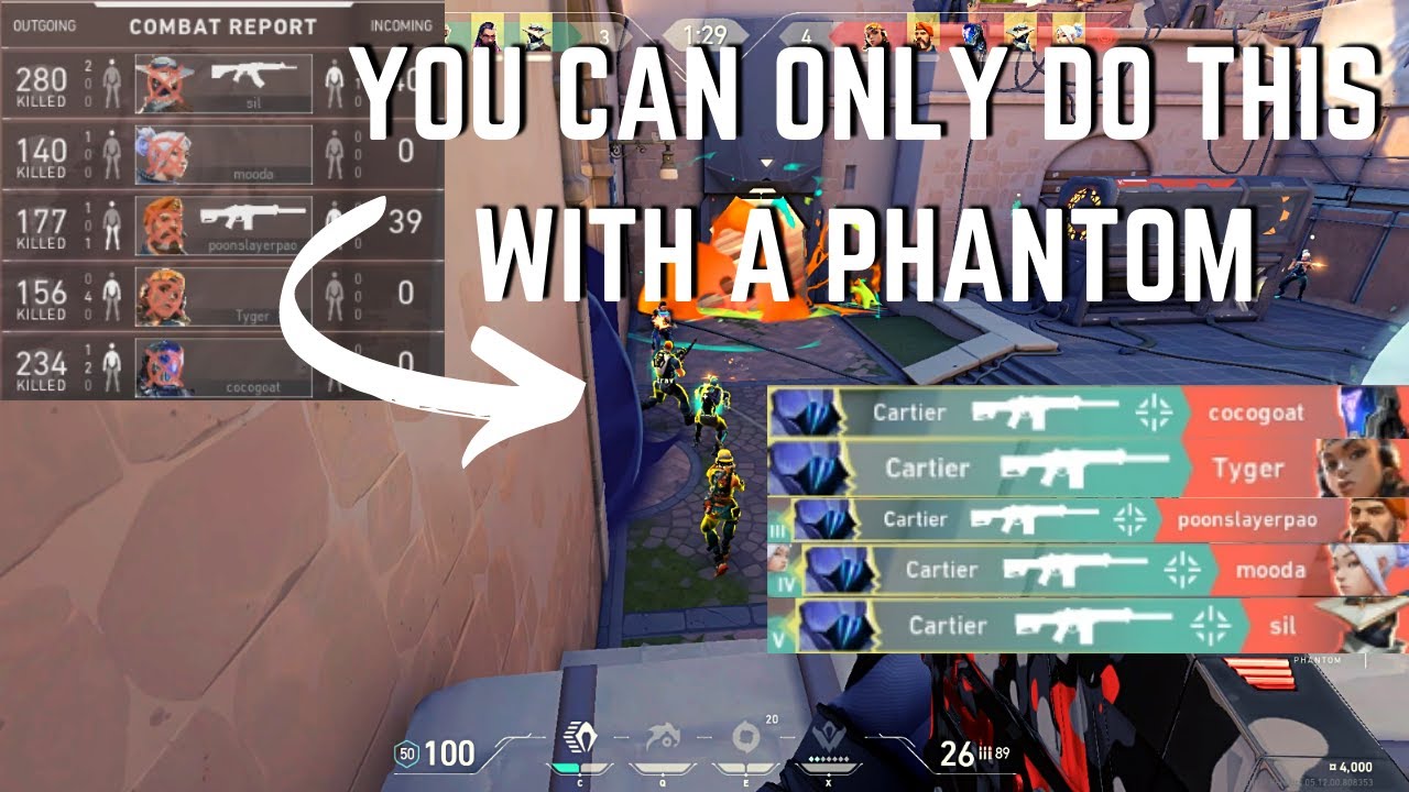 YOU CAN ONLY DO THIS with a PHANTOM... INSANE OMEN ACE ! | VALORANT Clips