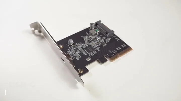 Single Port USB-C 3.2 Gen 2x2 PCI-e Gen 3 x4 Expansion Card - SYBA SY-PEX20230 - 天天要闻
