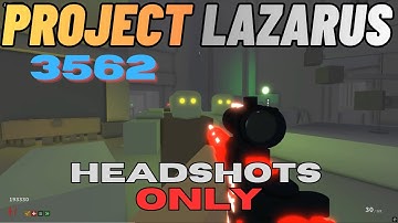 Project Lazarus: New World Record (3562 Headshots Near Perfect Run)