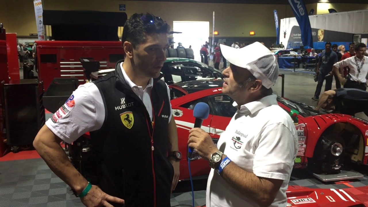Interview with Martin Fuentes Scuderia Corsa Ferrari (italospeedtv)